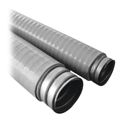 Tubo Flexible Liquidtight / 3/8" (9.5 mm) / Acero Pregalvanizado / Forro PVC / NEMA 4 IP65 / Rollo 50 m (164 ft)