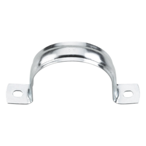 Abrazadera Omega / 5/8" (15.87 mm) / Acero Cincado / Carga 30 kg / Conduit y Cables Ligeros