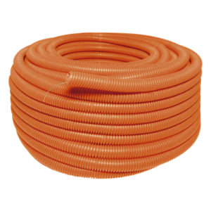 Manguera Poliducto Corrugado Flexible / HDPE Alta Densidad / 3/4" x 50 m (164 ft) / Sin Guía / Resistente a Intemperie