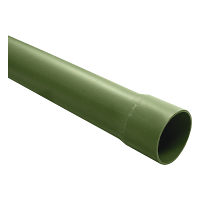 Tubo Conduit PVC Pesado / 1 1/4" (32 mm) / 3 m (9.8 ft) / Autoextinguible / Aislante Eléctrico Total