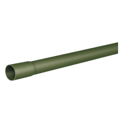 Tubo Conduit PVC Ligero / Diámetro 1 1/4" (32 mm) / Longitud 3 m (9.8 ft) / Celda 12454 / Sin Plastificante / Aislamiento Eléctrico