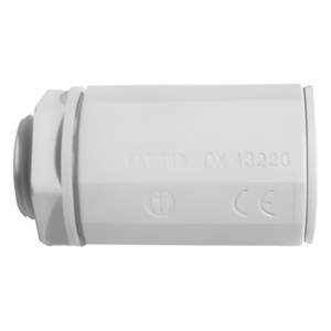 Conector de Tubería Rígida a Caja / PVC Auto-extinguible / 50 mm / IP65 / -24°C a 60°C / Sin Halógenos