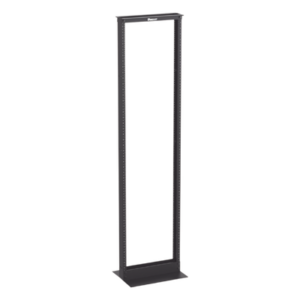 Rack de Dos Postes / 19 Pulgadas / 45 Unidades / Aluminio / Carga 1000 lbs (453 kg) / Rieles Numerados #12-24