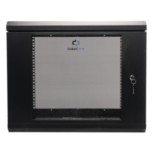 Gabinete de Pared 9U / Cristal Templado / 455 mm Profundidad (1.49 pies) / Acero Reforzado