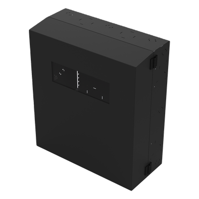 Gabinete de Pared / Rack Horizontal 6 UR + 2 UR / Acero / Ventanilla de Inspección / 701 x 792 x 320 mm / Gabinete Armado