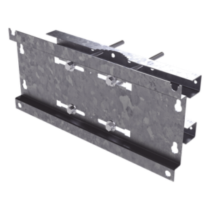 Herraje de Fijación / Montaje en Pared, Poste o Torre / Tornillos 250 mm / Compatible con Gabinete 9U
