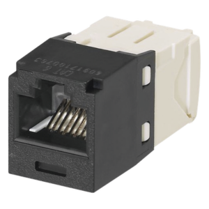 Jack RJ45 / Cat 6 / Mini-Com TG / Sin herramienta de impacto / 8P8C / Negro