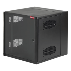 Gabinete de Pared 19" / 26 UR / Puerta con Ventana de Vidrio Templado / NEMA 12 / Instalación sin Herramientas / 1219 mm (4 ft) Alto