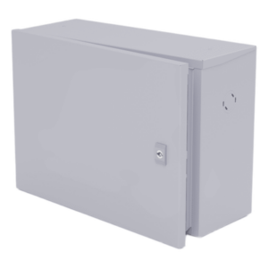 Gabinete Exterior / Acero Galvanizado / 360 x 208 x 505 mm / Montaje en Poste / Protección Solar Autónoma