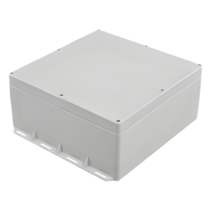 Gabinete Plástico para Exterior / IP65 / 300 x 300 x 150 mm / ABS Resistente / Cierre por Tornillos / -20 a 60 °C