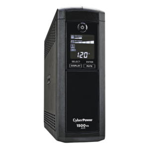 UPS Línea Interactiva / 1500 VA / 900 W / 12 Tomas NEMA 5-15R / 6 con Respaldo / Pantalla LCD / AVR / Supresión 1500 J
