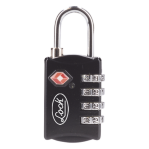 Candado de Combinación TSA / Cuerpo 29 mm / Altura 66.5 mm / Grosor 14 mm / Discos Programables / Nivel de Seguridad 3