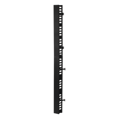 Kit Organizador Vertical de Cable / 45 U Total / 24 U + 21 U / Rack 19" / 1.48 ft + 1.29 ft