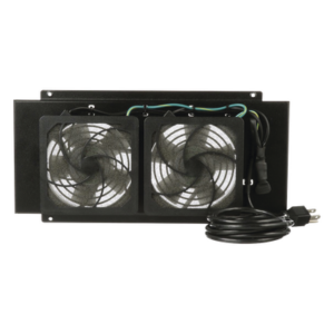 Kit de Ventiladores para Gabinete / 2 Unidades / 122 CFM Total / 120 Vca / Cable 2 m (6.6 ft) / Montaje Completo