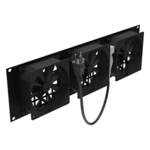 Kit de Ventilación para Rack / 3 Ventiladores 12 x 12 cm / 110 Vca / Clavija 5-15P / 1.8 m (5.9 ft) de Cable / 19" Ancho