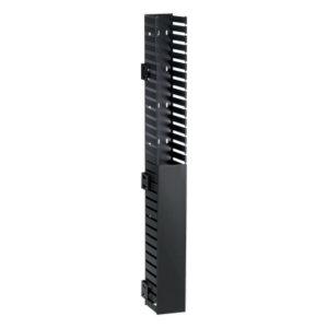 Organizador Vertical de Cables / 40 UR / 70.8 in / Montaje Lateral en Riel de Rack / Interior / Negro