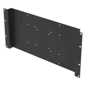 Montaje para Monitor / VESA 75x75 a 200x200 / Rack 19" / 5U / Acero / Pintura Electrostática Negra