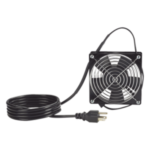 Ventilador para Gabinete / 115 Vca / 61 CFM / Cable 1.8 m (6 ft) / Dimensiones 119.1 x 119.1 x 25.4 mm