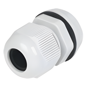 Conector Tipo Glándula / Diámetro de Cable 4-8 mm / Rosca Exterior 16 mm (41/64') / Plástico Resistente / Diseño Compacto