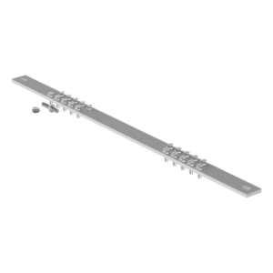 Barra de Conexión a Tierra / Rack 19" / 20 Orificios / 483 mm (1.58 ft) / 45 Unidades / EIA-310