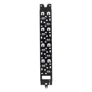 Panel Administrador de Cables Vertical / 42 RU / Acero con Acabado en Polvo / 977.6 mm (3.2 ft) / Compatibilidad Anillos D, S1DR, S2DR, L, S1LR, S2LR / RoHS