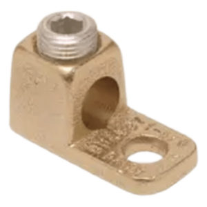 Terminal de Cobre / Calibre 14 - 4 AWG / Tornillo 1/4" / Torque 45 lb-in / Sin Recubrimiento