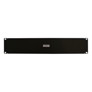 Panel ciego para rack / 19in / 2UR / Acero calibre 18 / 1.21 mm / 0.544 kg / 3.5 x 19 in