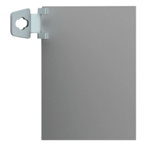 Soporte de Montaje en Pared / Acero Zincado 3 mm / 36x76x21 mm (1.42x2.99x0.83 in) / 4 Unidades / Protección IP / Posicionamiento Dual