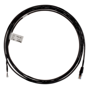 Cable de Extensión de Seguridad / Conexión JST a RJ45 Macho / 2.7 m (8.9 ft) / IP55 / Lector Dual Frecuencia 125 kHz y 13.56 MHz / Sensor de Humedad / SmartZone G5 iPDU