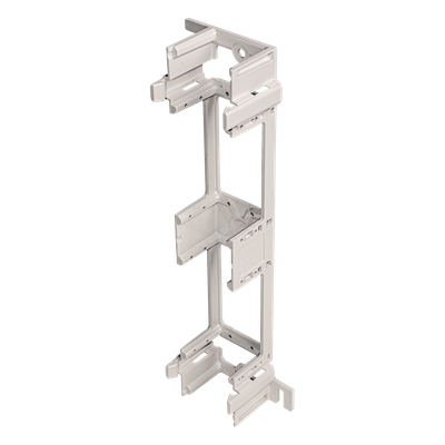 Bracket para Montaje de Regleta / Cat 5e / 22-26 AWG / 6 Conectores 25 Pares / VoIP y Gigabit Ethernet