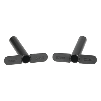 Accesorio de Gestión Vertical de Cable / Profundidad 3 in (76.2 mm) / 2 Piezas / Montaje en Rieles de Gabinete de Pared / ABS Resistente