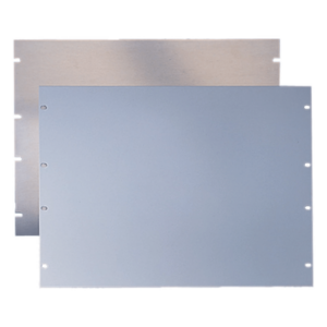 Tapa Ciega para Rack / 19 Pulgadas / 2U / Acero Calibre 12 / Plana / Gris RAL 7035