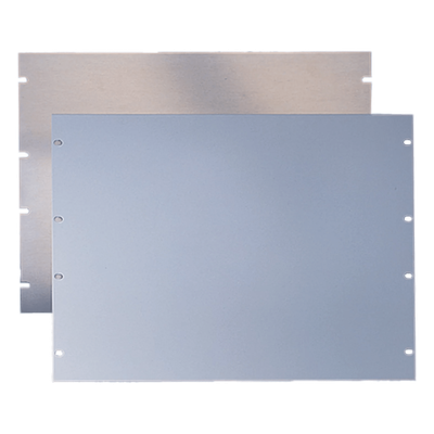 Tapa Ciega para Rack 19" / Aluminio 5052-H32 / 3U / Diseño Plano / Orificios EIA Estándar / 0.90 kg