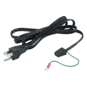 Cable de Alimentación para Ventilador / 1.52 m (5 ft) / Enchufe 3 Puntas a Tierra / 1 o 2 Ventiladores / Tierra Positiva