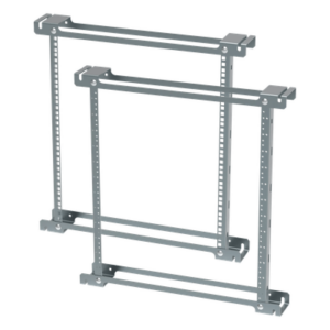 Ángulos de Rack / 19 Pulgadas / 12U / Orificios Roscados / Acero Zinc Plated / 533 mm (21 in) / EIA-310