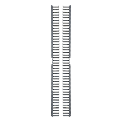 Kit de Soportes para Administración de Cable / 42 UR / Profundidad 142 mm (5.6 ft) / Altura 1734.7 mm (68.29 ft) / Carga Estática 1,360 kg / Puerta Frontal 69% Eficiencia de Flujo
