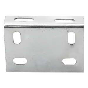 Placa Salida a Tubo / Acabado Electro Zinc / Compatible 1/2' a 2' / Abrazadera Tipo U