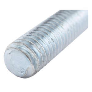 Varilla Roscada / 1/4" x 3000 mm (9.8 ft) / Acero Alta Resistencia / Acabado Electro Zinc / Rosca Completa