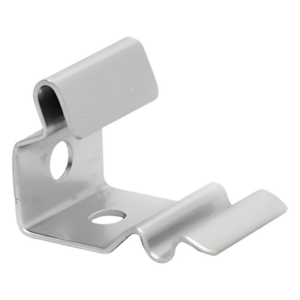 Clip de Fijación / Charola 50 mm / Peraltes 33, 66 y 54 mm / Acero Calibre 14 (1.9 mm) / Pintura Poliéster