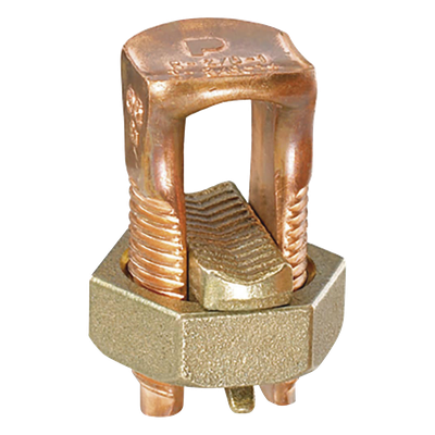 Conector Mecánico de Puesta a Tierra / Cobre Electrolítico / Calibre 8 a 4 AWG / 3 Cables / UL467 y UL486 / CSA Certificado
