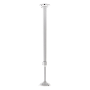 Soporte Telescópico Universal / Ajustable 0.6 a 1.2 m (1.97 a 3.94 ft) / Aluminio / Interior y Exterior / Blanco