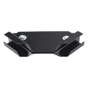 Kit Derivación Tipo T / Escalera Tubular 1.5" Peralte / 12" Ancho / Acero Carbono / Recubrimiento Epóxico Negro / Tornillería Incluida