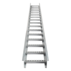 Escalera Portacables / Perfil Z / Peralte 3 1/4" / Ancho 9" / Paso 9" / 3.66 m (12 ft) / Capacidad 205 Cables