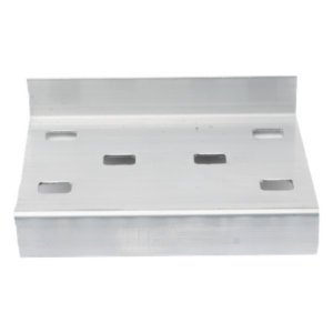 Cople para Uniones de Escalera Portacables / Perfil Z / Peralte 3 1/4" / Aluminio / Incluye Tornillería