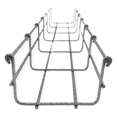 Charola Tipo Malla / Bimetálica Zinc-Aluminio / 54/100 mm / 86 Cables Cat6 / 3 m (9.8 ft) / Uso Exterior y Zonas Húmedas