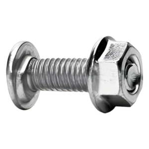 Tornillo Métrico con Tuerca / Acero al Carbono 6 mm / Largo 20 mm / Acabado Electrozincado 15-20 µm / Uso Interior