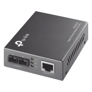 Convertidor de Medios / 1 Gbps / Fibra Multimodo SC / RJ45 10/100/1000 Mbps / Alcance 550 m (1804.5 ft) / Plug and Play