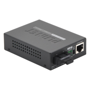 Convertidor de Medios / 1000 Mbps / Fibra Multimodo / 550 m (1804.5 ft) / Conector SC / LFP Configurable