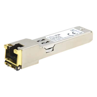 Convertidor SFP a Ethernet / 10/100/1000 Mbps / 1.25 Gbps / 100 m (328 pies) / RJ45 / 0 a 85 °C