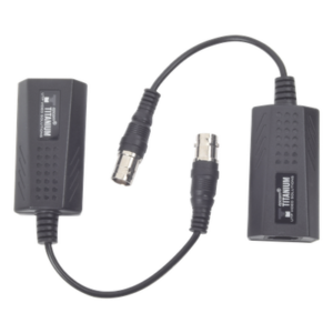 Extensor IP Pasivo / Conversión Ethernet sobre Coaxial / Alcance 200 m (656.2 ft) / 10 Mbps / Protección Sobretensiones 2 kV / Sin Alimentación Externa